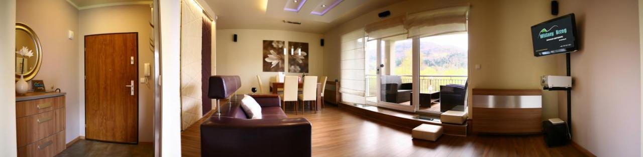 Apartamenty Wislany Brzeg 우스트론 외부 사진